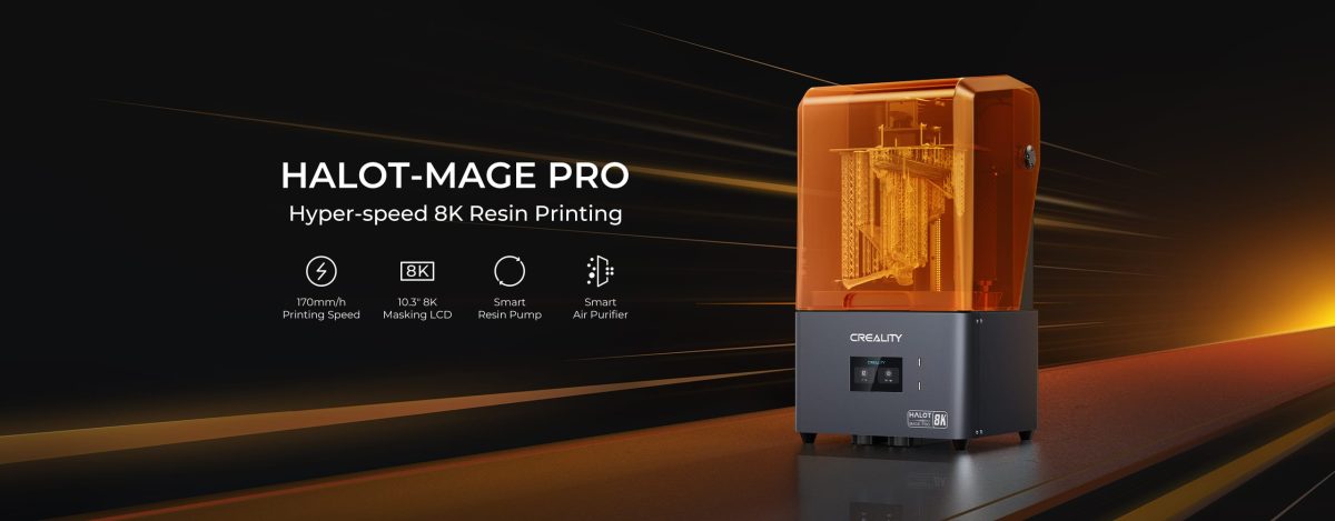 پرینتر سه بعدی Creality HALOT MAGE 8K افزاسازان نمای سوم