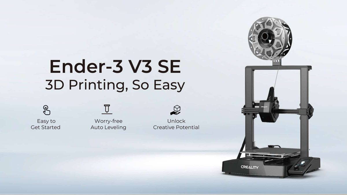 پرینتر سه بعدی Creality Ender-3 V3 SE افزاسازان نمای سوم