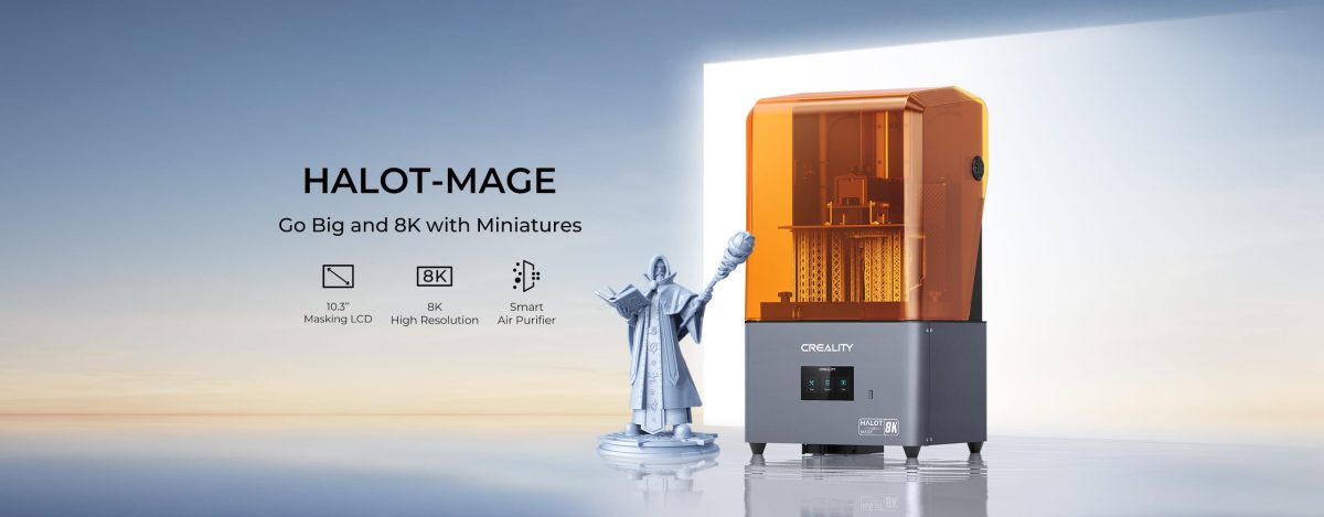 پرینتر سه بعدی Creality HALOT MAGE 8K افزاسازان نمای سوم